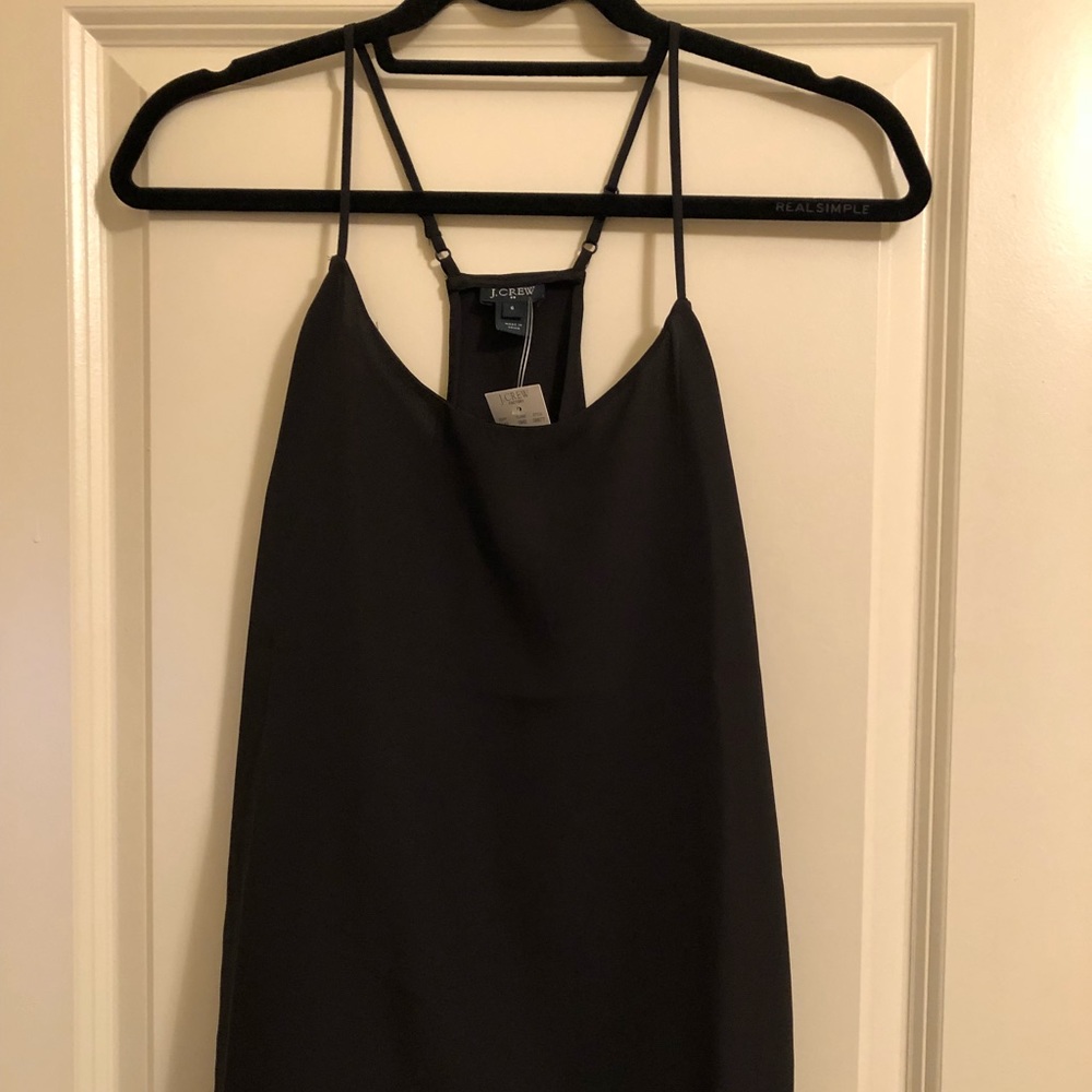 JCrew Black Racerback Tank